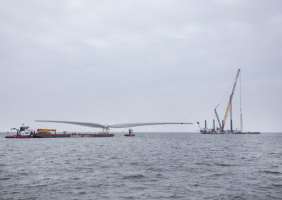 Windpark Fryslân start met opbouwen windturbines
