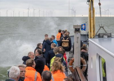 Geslaagde Ventolines klantendag bij Windpark Fryslân