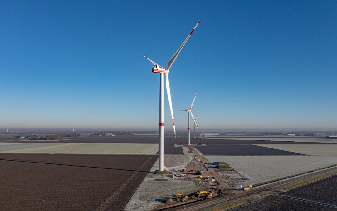 Eerste stroom van Windplan Groen geproduceerd via Gesloten Distributie Systeem