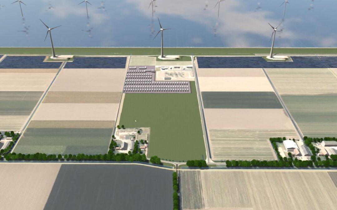 Gemeente Noordoostpolder legt bestemmingsplan voor 250 MW batterij ter inzage
